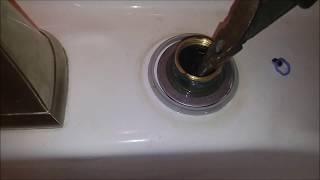 How to replace Pfister Faucet core cartridge for stuck faucet handle for free