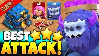 BEST TH12 Attack Strategy Guide  3 STAR Any Base with Th12 Yeti Super Archer Bats in Clash of Clans