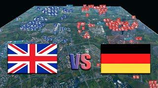 40.000 GERMANY vs 40.000 UNITED KINGDOM  WARNO