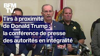 Tirs à proximité de Donald Trump la conférence de presse des autorités en intégralité