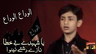 Alvida Alvida Ya Hussain Alvida  Zeeshan Haider Noha