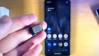 How To Insert SIM Card in Google Pixel 7 Dual SIM