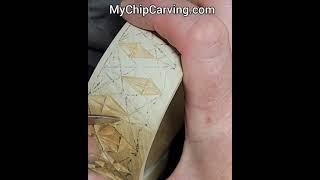 Chip Carving an Oval Box 