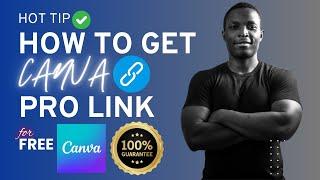 How to Get CANVA PRO Team Invite Link for FREE2024 Tutorial