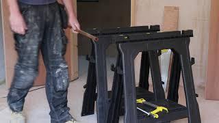 STANLEY® EMEA-ANZ  Folding Sawhorse Twin Pack