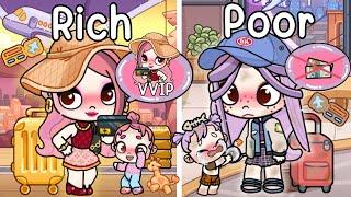 Rich vs Poor in The Airport ️️ Sad Story  Avatar World  Pazu