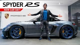 Finally Collecting My 718 Spyder RS Porsche GT Birthday Present