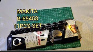 V.846 MAKITA B-65458  SPANA PASS THRU ADJUSTABLE WRENCH SETMADE IN CHINA. 11PCS