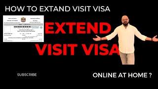 How to Dubai Extend Visit Visa in dubai  By J-Sahab  How to apply Dubai visit Visa At Home Price