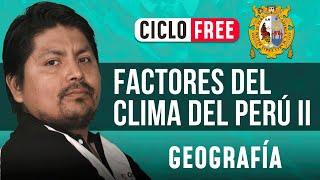 Factores del clima del Perú Jheyson Alvarado CICLO FREE