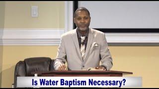 IOG - Bible Speaks - Is Water Baptism Necessary?