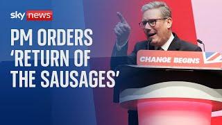 Starmer mistakenly refers to Israeli hostages as sausages