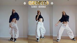 SB19 GENTO TIKTOK DANCE Slowed + Mirrored  tutorial 