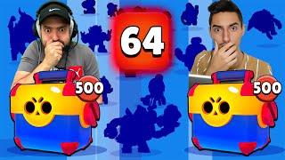 BATTLE OPENING LUNAIRE de 1000 MEGA BOITES contre Periado hallucinant Brawl Stars