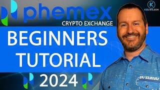 PHEMEX CRYPTO EXCHANGE - BEGINNERS TUTORIAL - 2024 - HOW TO BUY AND SELL CRYPTO ON THE SPOT MARKET