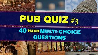 Think You Have Trivia Skills? Beat these 40 Hard Pub Quiz Questions