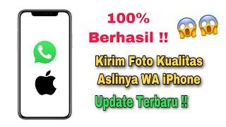 CARA KIRIM FOTO HD DI WA IPHONE