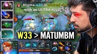 W33 Better than Matumbaman? Kuroky Was Wrong? W33 Windranger Arcana Carry Build Dota 2 Pro Guide