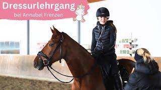 Dressurlehrgang bei Annabel Frenzen ​  Marina Schuster