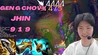 GEN G CHOVY PLAYS JHIN VS ZERI ADC KR CHALLENGER PATCH 13.10 League of Legends Full Gameplay