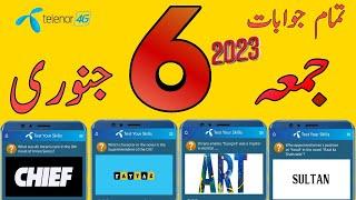 6 January 2023 Questions and Answers  My Telenor Today Questions  Telenor Questions Today Quiz