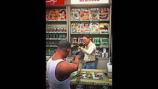 The Store Owner has had enough of Franklin #gta5  #gta