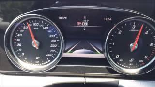 2017 Mercedes-Benz E 220d W213   ACCELERATION  9G Tronic