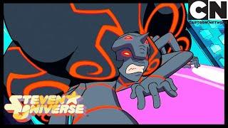 Steven Universe  Obsidian vs White Diamond Robot  Change Your Mind  Cartoon Network