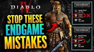 Diablo 4 - 5 HUGE Endgame MISTAKES to AVOID in Season 4