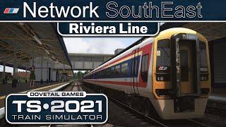 TS2021 The Riviera Line - Class 159 DMU - Network Southeast  Time-Lapse