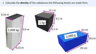 Calculating The Density of a Solid  GCSE Physics 9-1  kayscience.com