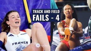 Track and Field Fails - 4 #trackandfield2024  #sportsfails  #failscompilation2024 #portalsports