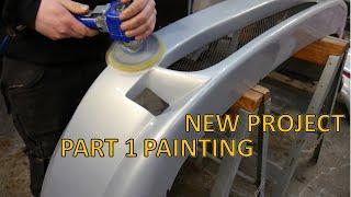 Fiat Coupe Project part 1 How to paint a bumper
