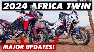 New 2024 Honda Africa Twin 1100 & Adventure Sports Announced