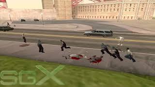 GTA San Andreas  San Fierro Rifas VS Varrios Los Aztecas  Rifas Vs Aztecas  GangWars #gangwars