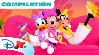 Minnies Bow-Toons Compilation  Minnie Mouse & Clarabelle Best Friend Moments   @disneyjr