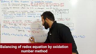 Part-2    Balancing of redox equation by redox method  Electrochemistry