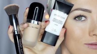 How to Apply Foundation For Beginners - Flat Top Kabuki - Foundation Brush by MintPear