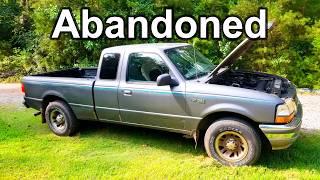 Abandoned Ford Ranger Pickup Truck WILL IT RUN?