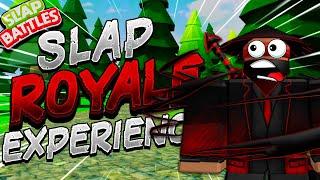 The SLAP ROYALE Experience in Slap Battles  - Roblox