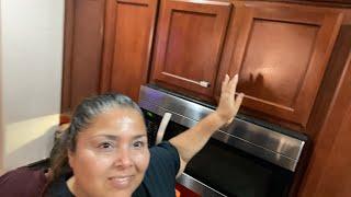 EN VIVO COMO QUITAR GRASA DE LOS GABINETES COCINA-LIVE HOW TO REMOVE GREASE FROM KITCHEN CABINETS