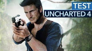 Uncharted 4 A Thiefs End - Test-Video zum PS4-Abenteuer