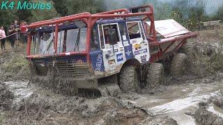 8x8 Off road Truck trial heavy truck vehicles in action @ Jihlava 2020