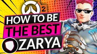The ONLY WAY to Play ZARYA - BEST TANK ROLE TIPS Season 6 - Overwatch 2 Hero Guide