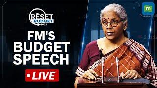 Union Budget 2024 Live  FM Nirmala Sitharaman’s Full Budget Speech  Budget Session In Parliament