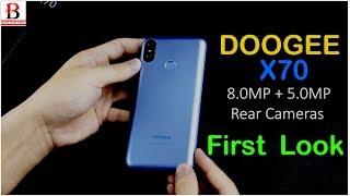 Unboxing DOOGEE X70 First Impression  Camera Future Display  Battery 