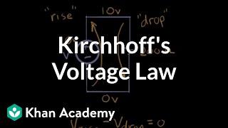 Kirchhoffs voltage law  Circuit analysis  Electrical engineering  Khan Academy