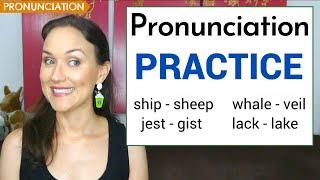 Minimal Pairs  Pronunciation Practice