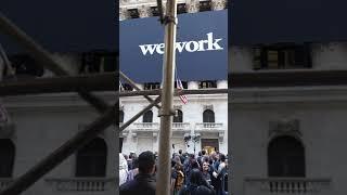 WeWork Going Public Today Oct. 21 2021 First Day of Public Trading.