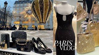 Holidays in Paris Miu Miu CHANEL Prada Dior Fendi...  Luxury Shopping Vlog Winter Collections